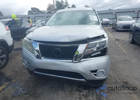 2013 Nissan Pathfinder S z USA, uszkodzony, nr VIN 5N1AR2MM7DC683575